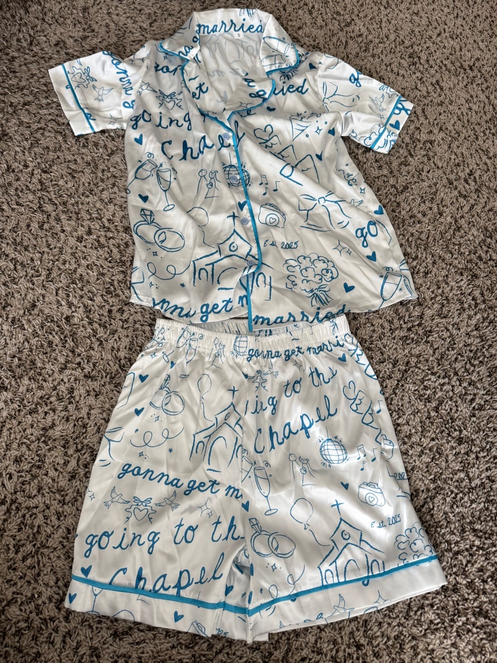 Brand New Wedding PJ set